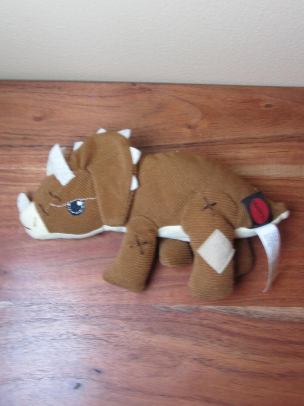 plush jurassic world patchwork Stitchlings triceratops mattel 2021 sound (W6792)